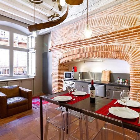 Ferienwohnung Duplex Climatise Dans Un Monument Historique Toulouse Exterior foto